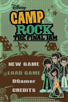 Camp Rock - The Final Jam (USA) (En,Fr,Es) (NDSi Enhanced) screen shot title